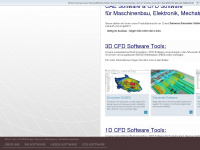 cfd-software.org Webseite Vorschau