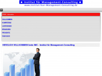 institut-fuer-management-consulting.de Webseite Vorschau