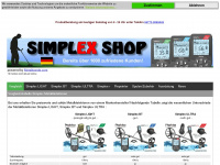 simplexshop.de Webseite Vorschau