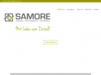 samore.net Webseite Vorschau