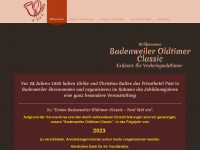 badenweiler-oldtimer-classic.de Webseite Vorschau