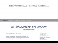 folkeboot-centrale.de Webseite Vorschau