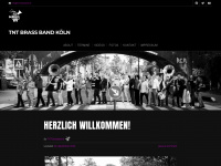 tnt-brassband.de Webseite Vorschau
