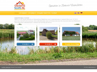 vakantiesluis.nl Webseite Vorschau