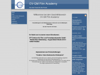 cv-qm-filmacademy.com Webseite Vorschau