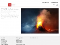 pyrolave.ch Webseite Vorschau