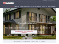 wz-immobilien.de Webseite Vorschau