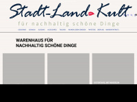 stadt-land-kult.com Webseite Vorschau