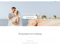 weddingharmony.ch Webseite Vorschau