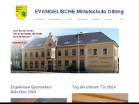 mittelschule-ossling.de Webseite Vorschau