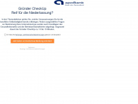 gruender-checkup.de Webseite Vorschau