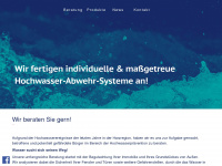 wasserabwehr-harz.de Webseite Vorschau