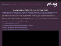 darkstreamfestival.com Webseite Vorschau