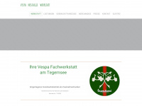 vespaland.org Webseite Vorschau