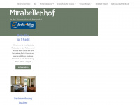 mirabellenhof.de Webseite Vorschau