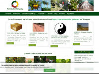 permakultur-paraguay.de Webseite Vorschau