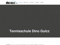 tennisschule-dinogulcz.de Webseite Vorschau