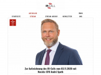 ir-call.com Webseite Vorschau