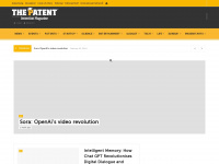 thepatent.news Webseite Vorschau