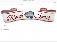 raich-speck.it Webseite Vorschau