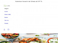 taste-and-more.ch Webseite Vorschau