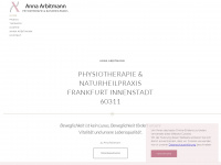 naturheilpraxis-arbitmann.com Webseite Vorschau