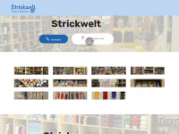 strickwelt.ch Webseite Vorschau