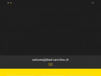 black-cars-limo.ch Webseite Vorschau