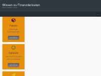 finanzderivate.info Webseite Vorschau