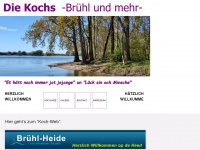 koch-bruehl.de Webseite Vorschau