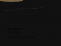 schaffererholding.com Webseite Vorschau