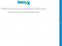 bwm-tourismus-software.de Webseite Vorschau
