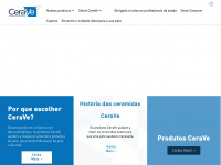 cerave.com.br Webseite Vorschau