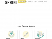 sprintbetter.de Webseite Vorschau