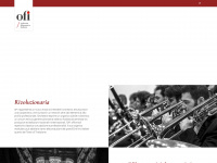 orchestrafilarmonicaitaliana.it Webseite Vorschau