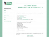 bg-siegburg-zange.de Webseite Vorschau