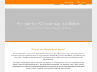 perndorfer.co.at Webseite Vorschau