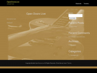 opendoorslive.de Webseite Vorschau
