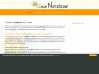 haus-narzisse.de Webseite Vorschau