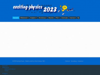exciting-physics.de Webseite Vorschau