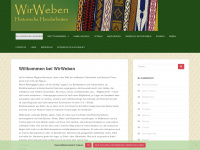 wirweben.de Webseite Vorschau