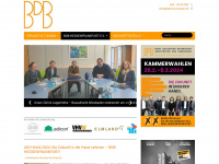 bdb-baumeister.de Webseite Vorschau
