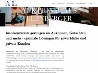auktionshaus-elenberger.de Webseite Vorschau