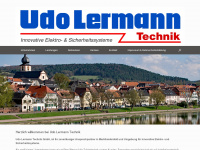 udolermann-technik.de Webseite Vorschau