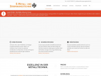 metall-zerspanungstechnik.de Webseite Vorschau