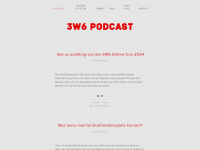 3w6-podcast.com Webseite Vorschau