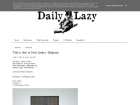 daily-lazy.com Webseite Vorschau