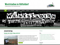 weststadion.at Webseite Vorschau