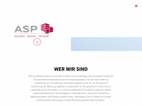 asp-grundbesitz.de Webseite Vorschau