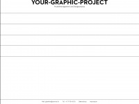 your-graphic-project.ch Webseite Vorschau